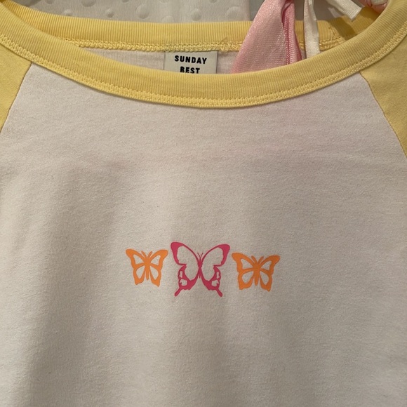 Aritzia Sundays Best baseball tee - Picture 2 of 2